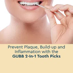 GUBB Dental Floss Thread & 2 In 1 Toothpicks image 4