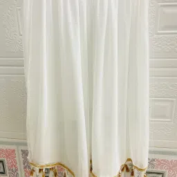 Chiffon Solid White Women Dupatta-image-61