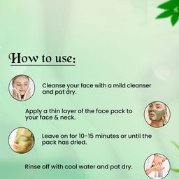 NutriGlow Neem & Tulsi Face Scrub With Oil Control Formula-65 ml image 4