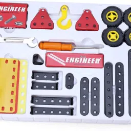 olympia GAMES AND TOYS Basic Techno Mechanical Engineering Educational Toy Kit Constructive Building Blocks and Models Construction Set for Kids Both Boys and Girls (Age 5 to 12, Multicolor) image 4