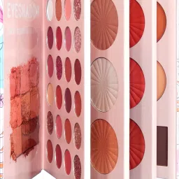 ALL-IN-1 Professional Makeup Book with ultra matte Blushers and Highlighters 250 g-56
