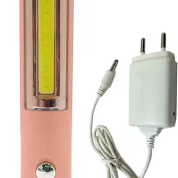 LED SUPER Plastic Rechargeable Torch Light and 1 COB Side Flashlight with Charger 6 hrs Torch Emergency Light-15