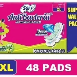 Antibacteria Extra Large Pads with Wings - XL 48 Sanitary Pad-34