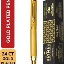 24 CT Gold Plated Triangle Roller Ball Pen-18