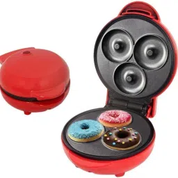Mini Donut Maker Non-Stick Electric Press Machine Vada Maker-4