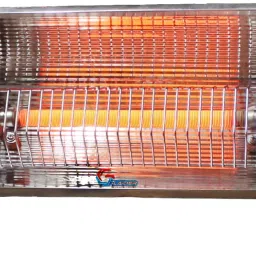Disco Smart Room Heater 1000/2000 Watts (2-Road) double-rod heater Quartz Room Heater-image-6