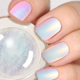 Pearl Chrome Nail Powder, Holographic Nail Art Glitter-image-32