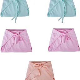 Washable and Reusable Plain Cotton Cloth U Shape Nappy Tying Langot For Babies-image-22