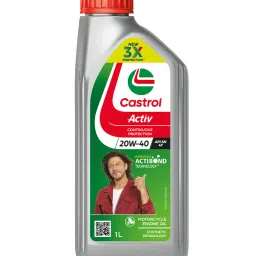 Activ 20W-40 4T 3X Protection with Actibond Technology for Bikes|API SN & JASO MA2 Synthetic Blend Engine Oil-29