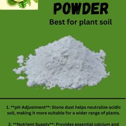 STONE DUST POWDER 1 KG Manure, Potting Mixture, Fertilizer-image-1