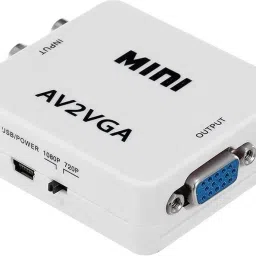 VOOCME Mini HD AV2VGA Video Converter Box AV RCA CVBS to VGA Video Converter Gaming Adapter-picture-11
