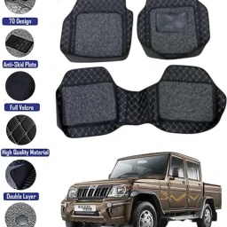 Leather 7D Mat For Mahindra Bolero-image-58