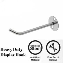 upalabdh 6 INCH Display Hook Hanger Wall Mount for Mobile Shop hooks for hanging Hook 8 image 5