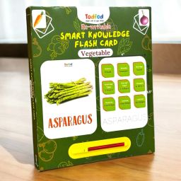 Bright and Colorful Educational Vegetable Flash Cards for Toddlers and Kids-image-2