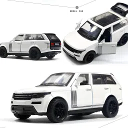 toybot 1:36 Scale Range Rover Die Cast Meta Car - Openable Door and Back, Pullback image 2
