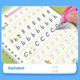 reventure "Magic Copybook Set: Learn with 4 Books, Pen, Refills" image 2