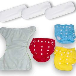 Premium Reusable Cloth Diapers Pack of 3-image-44