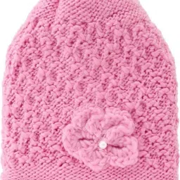 Self Design, Solid, Woven Beanie-picture-4