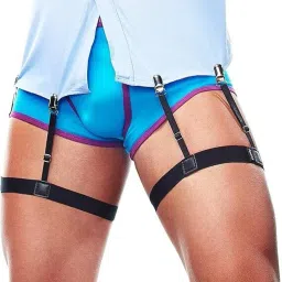 JS Enterprises ™ Shirt Stays For Men, Shirt Holder For Men, Adjustable Elastic Shirt Garter-24