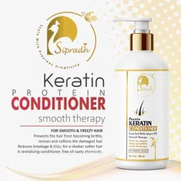 Keratin Conditioner For Damaged Hair Smooth Therapy Silky and Shiny Hair-40