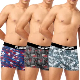 Pack of 3 Printed Men Trunk-image-99