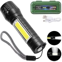 Metal High quality LED Flashlight ,Super Bright ,Waterproof 3 Light Modes 44 6 hrs Torch Emergency Light-25