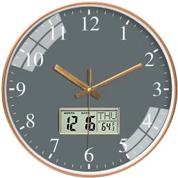 Analog-Digital 32 cm X 32 cm Wall Clock-image-50