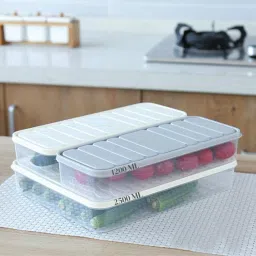 starkendy Plastic Fridge Container - 2500 ml, 1200 ml, 1200 ml image 2