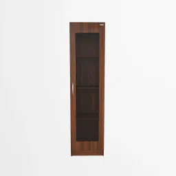 pickwood Giona Bookshelf Cabinet Book Rack Organizer with Shelves for Home Librar Engineered Wood Close Book Shelf image 3