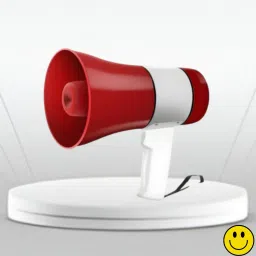 Handheld Megaphone with Siren, Microphone & Rechargeable for Outdoor EventsA425 Megaphone Portable Megaphone Siren Loudspeaker Function &Long Battery BackupW425 Outdoor PA System-9