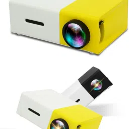Wifton Multimedia 1080P Projector 400LM with USB Interfaces 400 lm LED Corded & Cordless Portable Projector-15