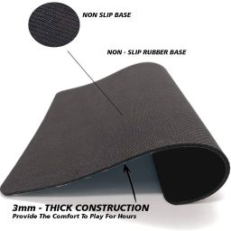 rssh creation Small Mouse Gray Color, Anti - Slip Base, High Durability Mouse Pad Mousepad image 4