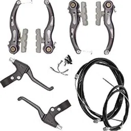 Cycle Brake Clutch Wire Pad Combo for V Brakes Power Brakes Bicycle Brake Disk-image-72