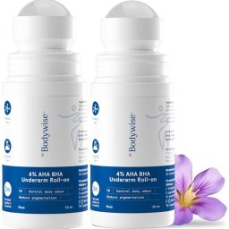 4% AHA BHA Underarm Roll On | Reduces Pigmentation & Odour | Flora Fragrance Deodorant Roll-on - For Women-10