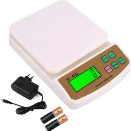 NIVAYO SF-400 A, 10Kg Weight Machine with Fast Response Sensor for Shop, Home Weighing Scale-0