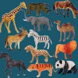 Animals figure African Wild Zoo Animal PQ-image-4