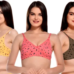 Pack of 3 Women Everyday Non Padded Bra-picture-25