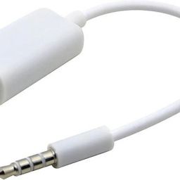 Sreebalaji White 3.5mm male to 2x3.5mm female Phone Converter-image-107