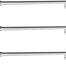 Stainless Steel & Aluminum Towel Holder Set 24 inch 3 Bar Towel Rod-image-84