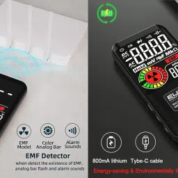 euro controls E20 20 in 1 Multimeter - AC-DC Volt/Resistance/Capacitance/Frequency/Temperature Digital Multimeter image 5