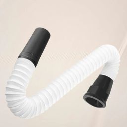 Sink Waste Outlet Pipe – White PVC Flexible Hose – 1Pc sink pipe set/ sink pipe/ adjustable pipe/ Waste Pipe White for Wash Basin/Sink Hose Pipe-image-72