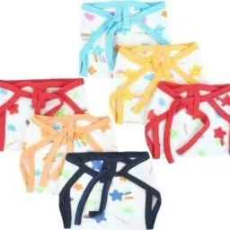 Pack of 6 Baby Washable And Reusable Nappy(langot) for Babies-19