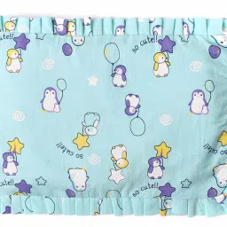 Mustard Seed Pillow for Newborn 100% Cotton 0-12Months 31x21cm Little Pingu Mustard Seeds Toons & Characters Baby Pillow Pack of 1-image-48