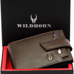 Men Brown Genuine Leather RFIDWallet - Regular Size-image-75