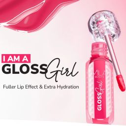 mila beaute Gloss Girl Lip Gloss Fuller Lip Effect & Extra Hydration With Mango Seed Butter image 2