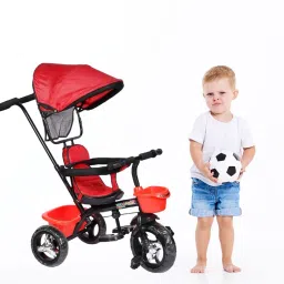 Tricycle | Bicycle for Kids with Canopy Sunroof Protection for age 1.5 -5 years Rideons & Wagons Non Battery Operated Ride On-image-57