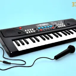 X135 Keys Piano Toy with Microphone, USB Power Cable & Sound Recording Best Birthday Gift for Boys and Girls Musical Instruments Analog Digital Piano-image-22