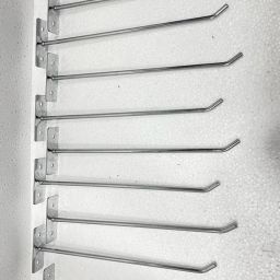 Heavy Display Wall Hooks for Mobile Shop/Showroom - (Pack of 10), (10 Inches) Hook 10-25