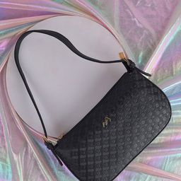 Metro Textured Half Moon Shoulder Bag-31
