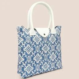 Anouk Ethnic Motifs Printed Structured Handheld Bag image 2
